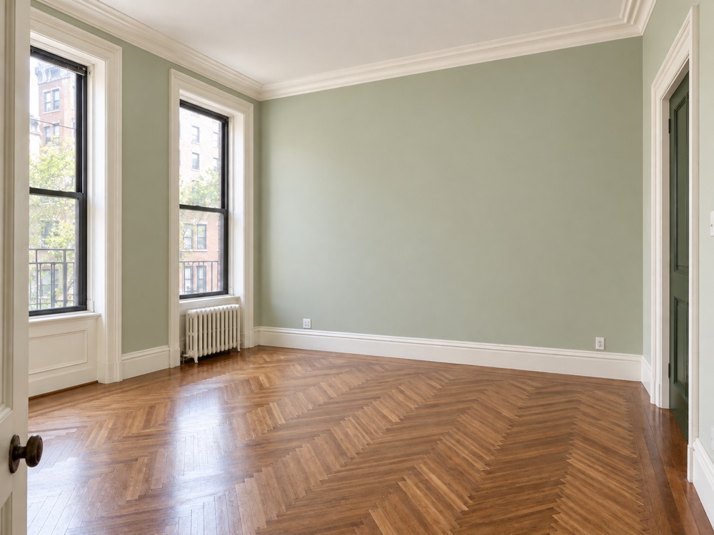 Interior repaint after repainting