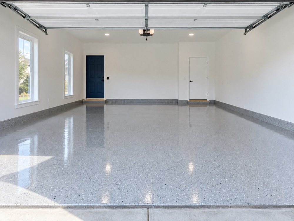 Epoxy flooring example