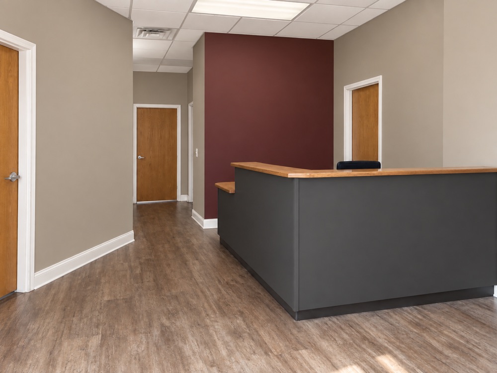 Reception refinishing